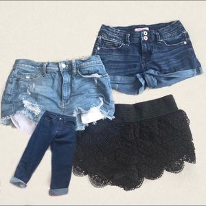 🆕 4 Bottom Bundle! 3 Shorts + PAC SUN Jeans